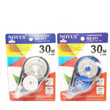 Novus Correction Tape NS-511 (30 m) / Tip-Ex Kertas