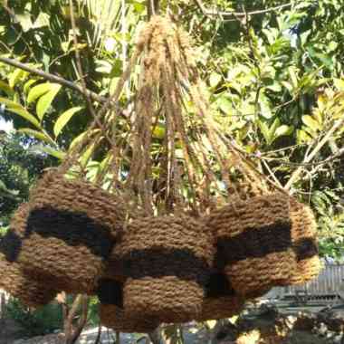 grosir pot bunga sabut kelapa gantung murah
