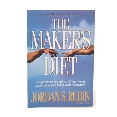 Immanuel THE MAKER'S DIET by Jordan S. Rubin Buku Diet & Penurunan Berat Badan Abu Biru