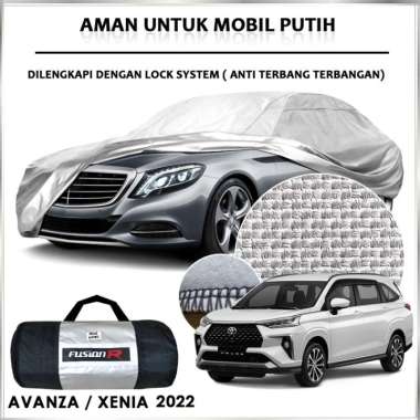 Cover Mobil Sarung Mobil Putih AVANZA XENIA VELOZ 2022 Fusion R Waterproof