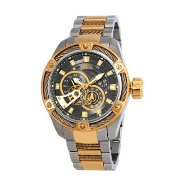 Invicta Jam Tangan Pria - Silver gold [inv26777] silver gold