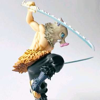 Action Figure Inosuke Hashibira Kimetsu No Yaiba Conofig Original