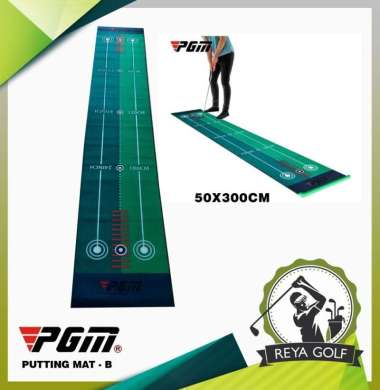 PGM Golf Practice Putting Mat Carpet for Training Karpet Latihan PGM - B
