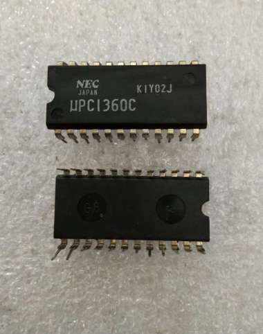 IC UPC1360C UPC 1360 C Electronic Channel Selector Original NEC
