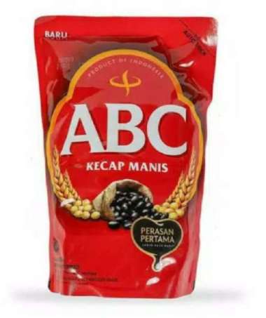 Kecap ABC Manis Kedelai Hitam 520 mL Refill Pouch 520 ML