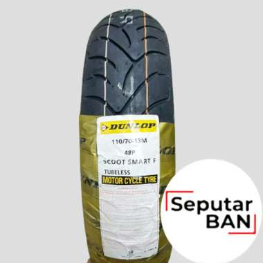 SEPASANG Ban Motor YAMAHA NMAX // DUNLOP SCOOTSMART 110/70-13 & 130/70-13 Tubeless