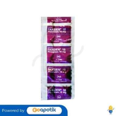 Faxiden 10 Mg Kaplet Strip