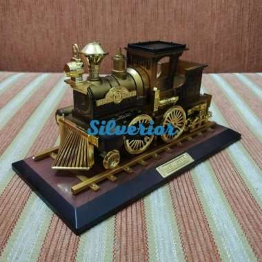 kotak musik klasik music box pajangan replika kereta api sepur classic