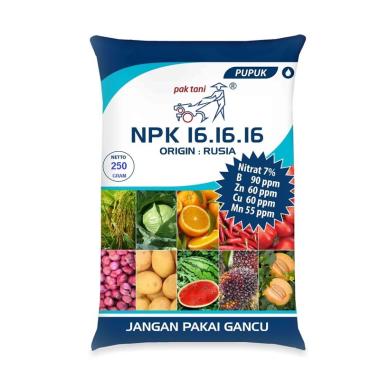 Pak Tani Pupuk NPK 16-16-16 [250 g]