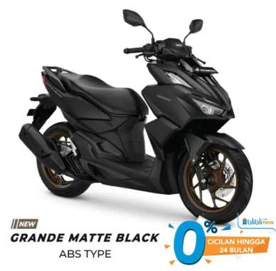 All New Honda VARIO 160 ABS Sepeda Motor Matte Black Surabaya