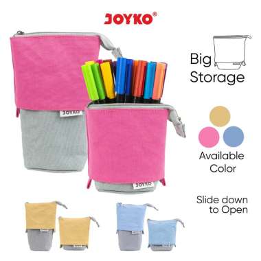 Kotak Tempat Pensil Pencil Case Joyko PC-5007 Pink
