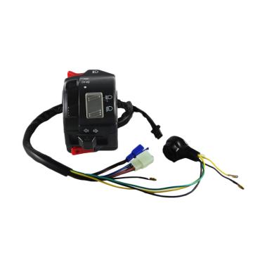 IND Onderdil Switch Left Holder Saklar Lampu Dim-Sen Klakson On-Off Motor for Yamaha Vixion Lama-Old