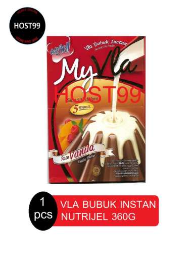 VLA BUBUK INSTANT MY FLA NUTRIJELL VANILA & COKLAT VLA VANILA