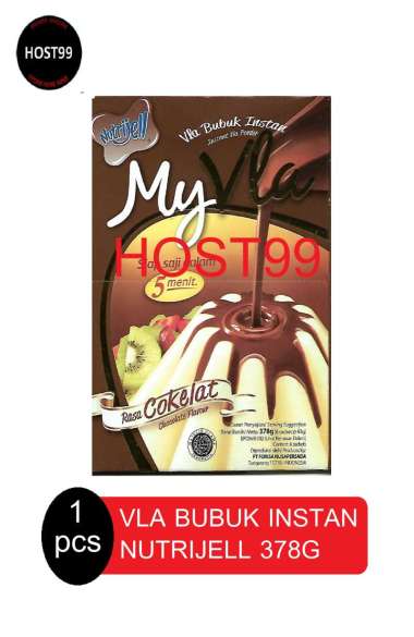 VLA BUBUK INSTANT MY FLA NUTRIJELL VANILA & COKLAT VLA COKLAT