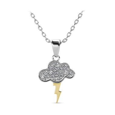 Her Jewellery Cloudy Sparks Pendant Kalung Wanita