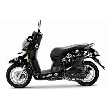 Decal Stiker Full Body New Scoopy motif Panda