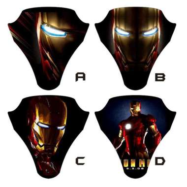 Stiker Visor Honda PCX 150 - PCX 160 IronMan Iron Man PCX 160 D