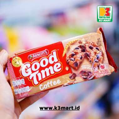 Promo Harga GOOD TIME Cookies Chocochips Coffee 84 gr - Blibli
