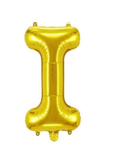 OEM SK-C390 Balon Foil Huruf Gold A-Z Balon Foil Angka 0-9 / Ballon Foil Abjad Alphabet Angka Polos 