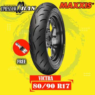 Ban Motor Bebek // MAXXIS VICTRA 80/90 Ring 17 Tubeless