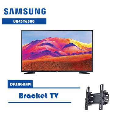 Samsung UA43T6500 LED Full HD Smart TV 43inch + Bracket - KHUSUS JABODETABEK