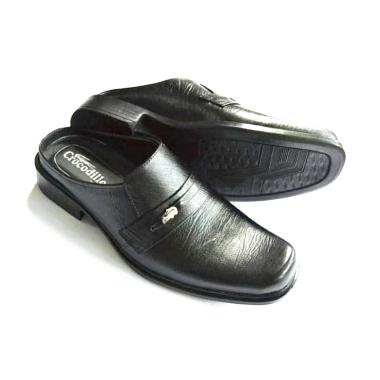 Jual Crocodile Kulit Asli Sepatu Sandal Selop Pria Hitam Slp05 Online Oktober 2020 Blibli Com