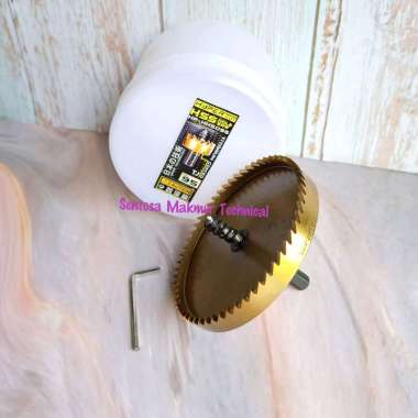 HYPER 95 MM Hole Saw Besi HSS Mata Bor Pembolong Besi 95mm