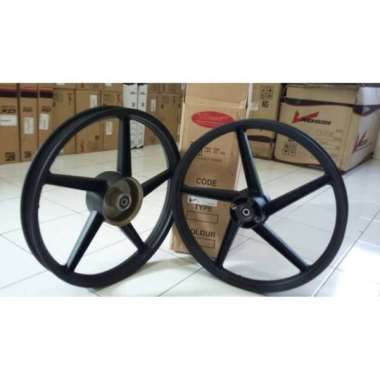 V Rossi - Velg Velek Pelek Motor Racing Zigen Goose Suzuki Smash Standard 1 set