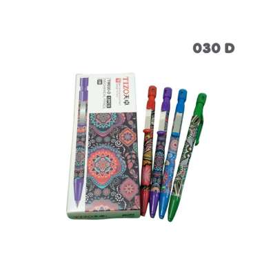 Pensil mekanik tizo 1 pak isi 12 pcs 2,0 TM-030 030D