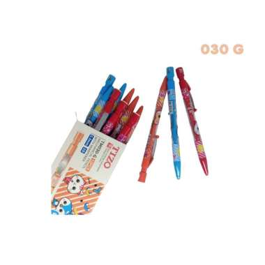 Pensil mekanik tizo 1 pak isi 12 pcs 2,0 TM-030 030G