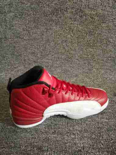 all red jordan 12 mens