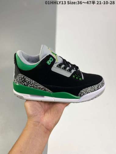black red jordan 3
