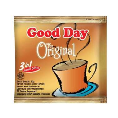 Good Day Instant Coffee 3 in 1