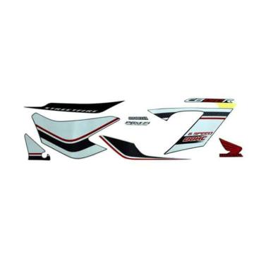 AHM Sticker Body Kanan Motor for Honda New CB150R StreetFire Black White