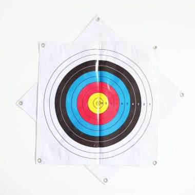 FACE TARGET PANAHAN UKURAN 50 X 50 - PRINT TARGET PANAHAN - ENIGMAZONE 1 MATA