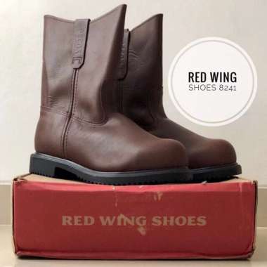 red wing pull on work boots