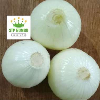 Bawang Bombay Kupas Kulit Bersih 100gr / Bombay Dikupas Segar