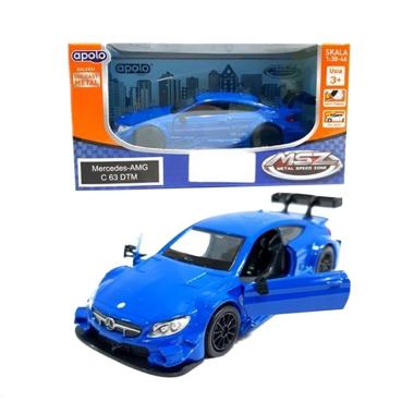 Apolo MSZ Mercedes AMG C63DTM Diecast - Blue [1:38/ 19]