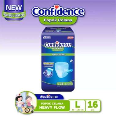 Confidence Heavy Flow L16 - Confidence Popok Celana Dewasa Heavy Flow L16