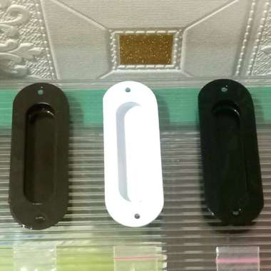 Handle Sliding, Handle pintu Geser, Handle Tanam Putih