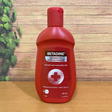 Betadine Antiseptic Skin Cleanser / Antiseptik Betadine - 100ml