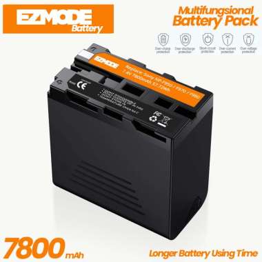 EZMODE - Smart Battery and Powerbank NP-F980 Multifunctional Battery Pack Power Bank With USB Output