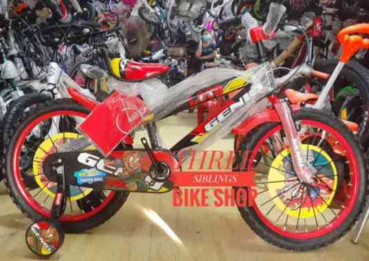BMX SEPEDA ANAK GENIO LOCO 18 INCH BY UNITED - MERAH