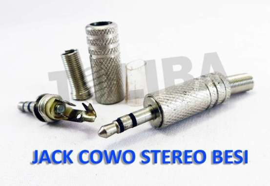 jack stereo 3,5mm besi / konektor Jack headphone hp / Jack Headset