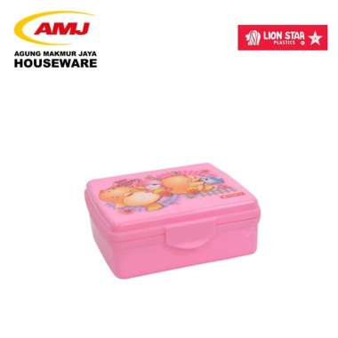 SNAP BOX SMALL KOTAK / BEKAL / TEMPAT MAKAN ANAK LION STAR