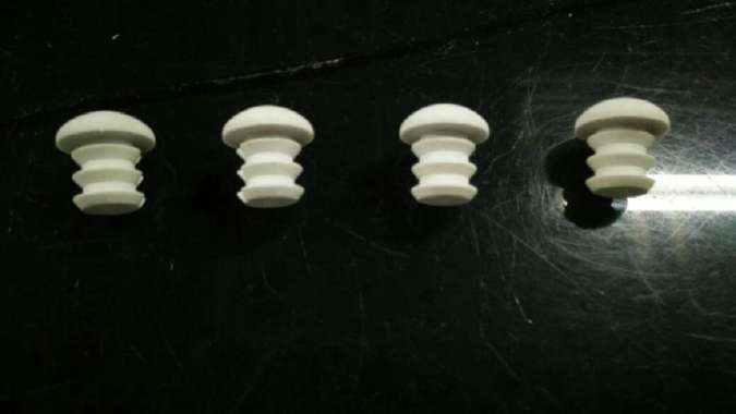 Karet tutup closet duduk TOTO (spare part isi 4)