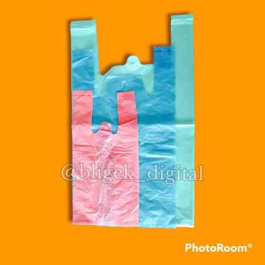 Kantongan Tas Kresek Los Warna / Kresek kiloan 15 cm PUTIH