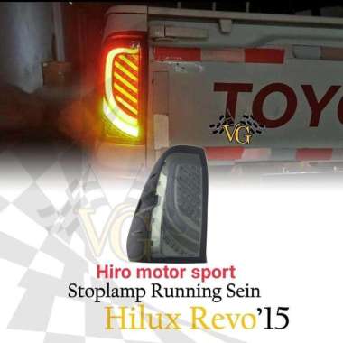 Stop Lamp Lampu belakang Hilux Led Orange