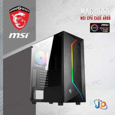 MSI Gaming CPU Case MAG Vampiric 100L ARGB - Tempered Glass Chassis