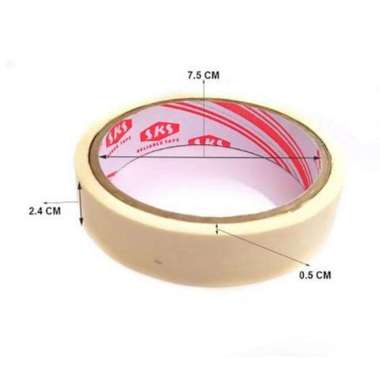 LAKBAN KERTAS 1 INCH DAN 2 INCH. 1 inch